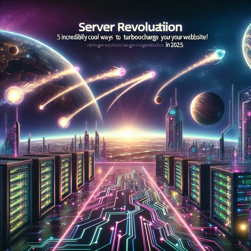 Server Revolution: 5 Incredibly Cool Ways to Turbocharge Your Website in 2025!