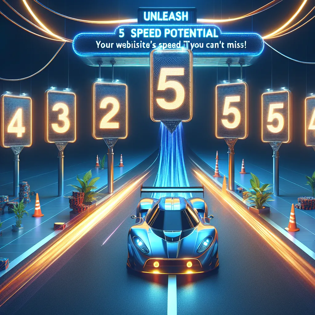 Unleash Your Website's Speed Potential: 5 Hot Tips You Can't Miss!