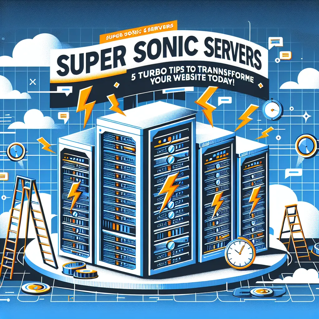 Super Sonic Servers: 5 Turbo Tips to Transform Your Website Today!