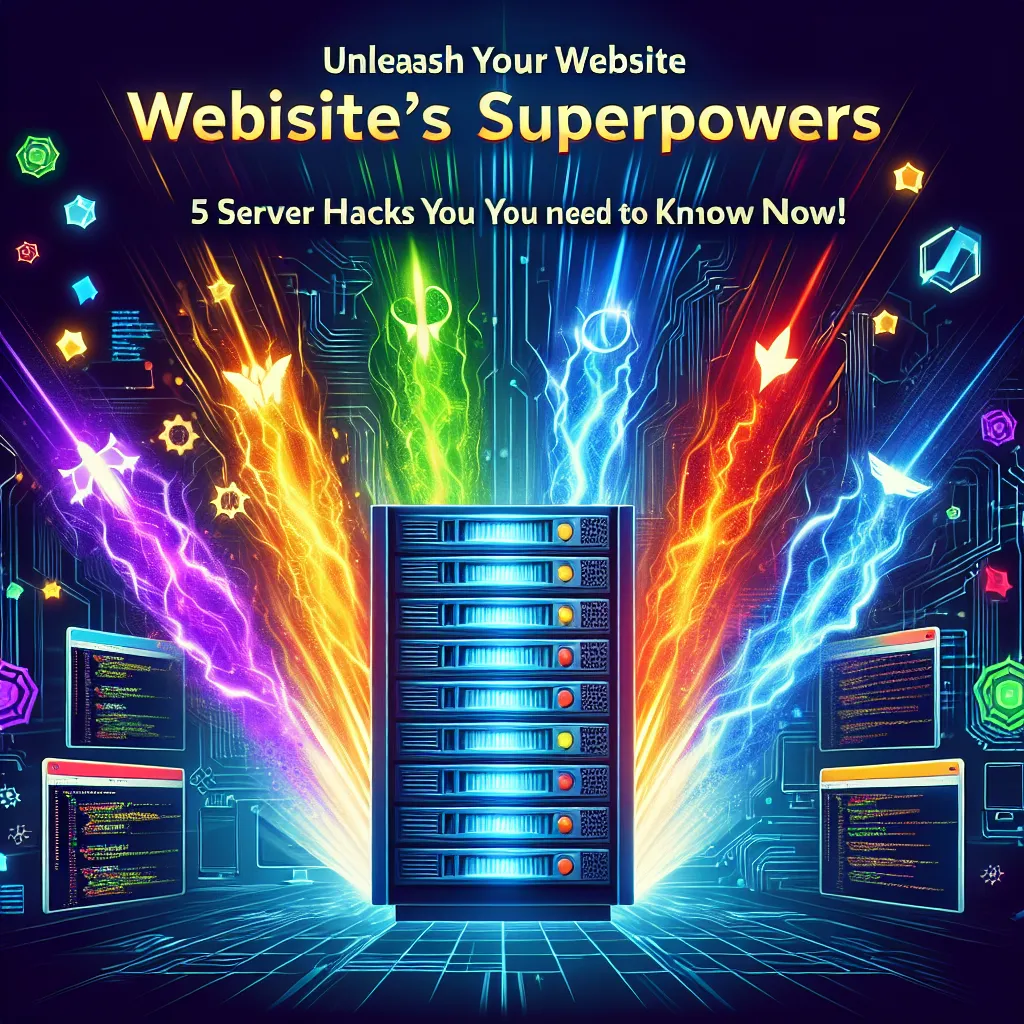 Unleash Your Website's Superpowers: 5 Server Hacks You Need to Know Now!