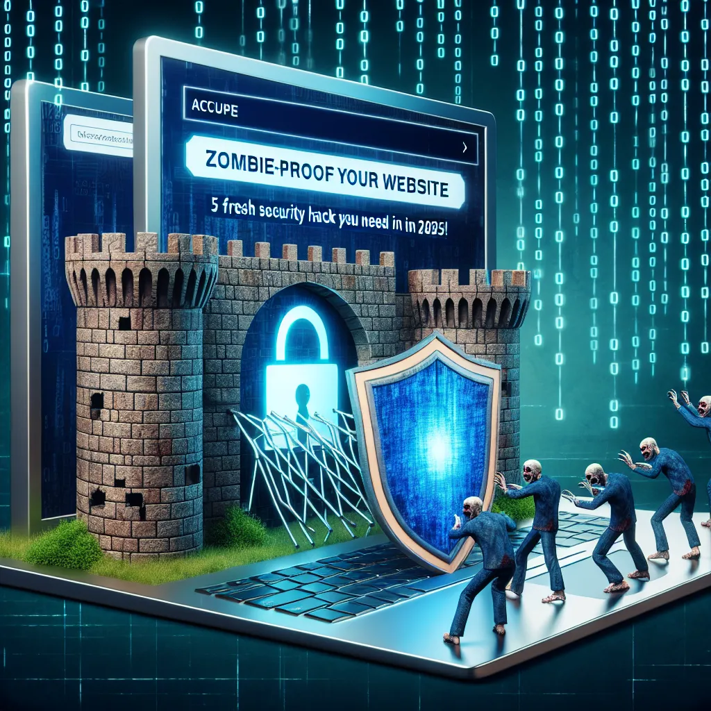 How to Zombie-Proof Your Website: 5 Fresh Security Hacks You Need in 2025!