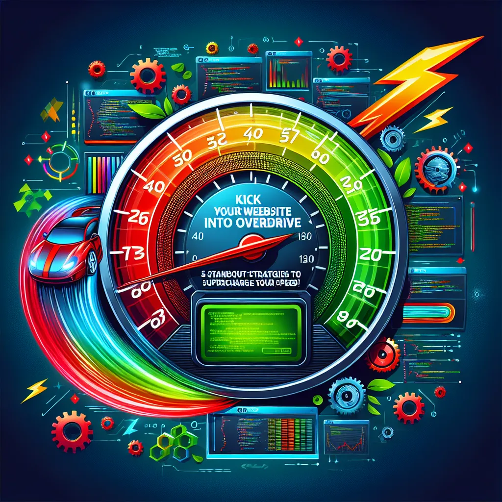 Kick Your Website Into Overdrive: 5 Standout Strategies to Supercharge Your Speed!