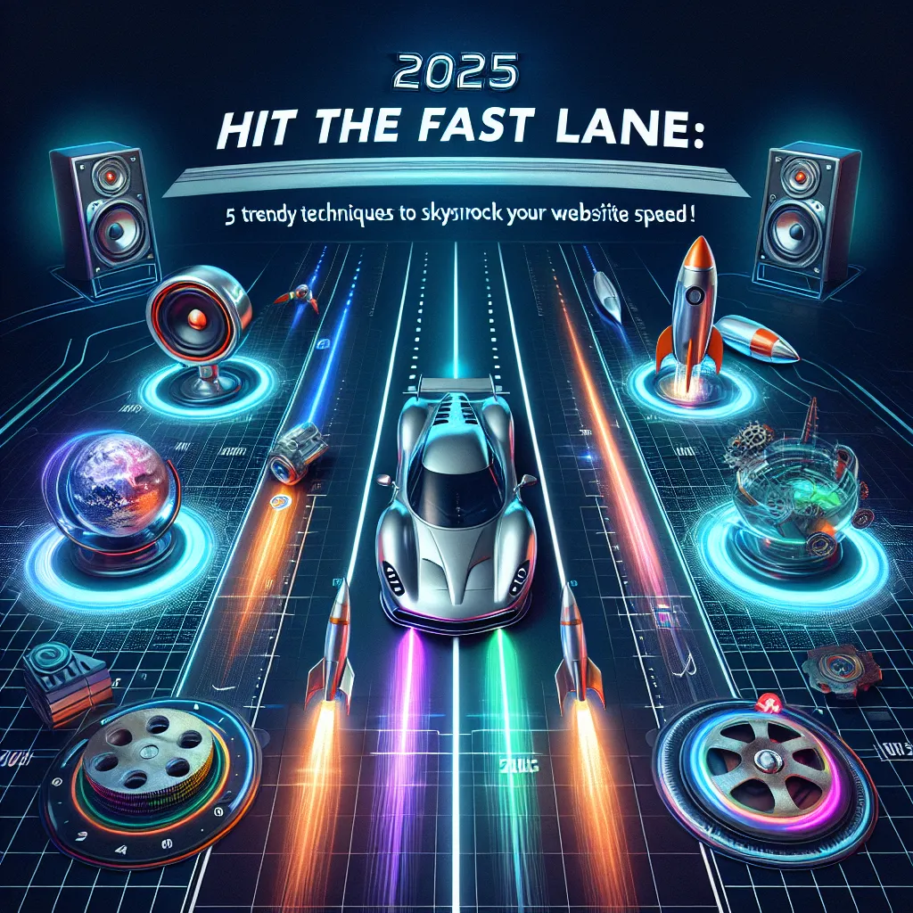 Hit The Fast Lane: 5 Trendy Techniques to Skyrocket Your Website Speed in 2025!