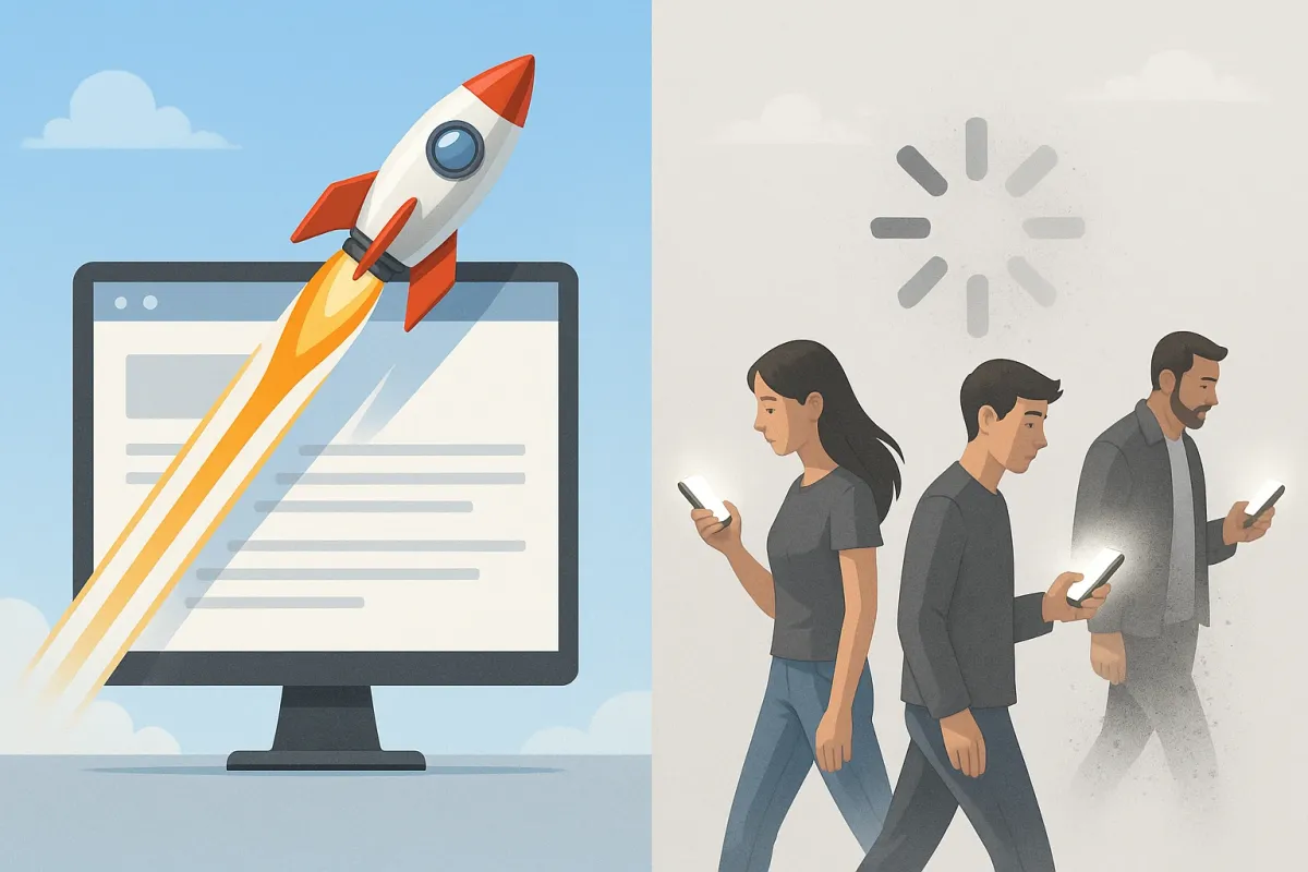 Your Website Is Either Instant… Or Invisible: What Viral Memes Teach Us About Speed