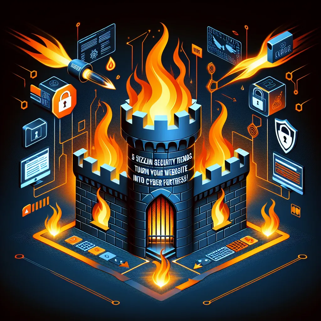 5 Sizzling Security Trends: Turn Your Website Into a Cyber Fortress!