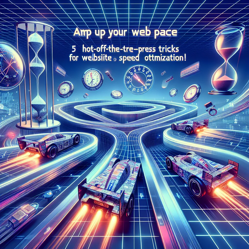 Amp Up Your Web Pace: 5 Hot-Off-The-Press Tricks for Website Speed Optimization!