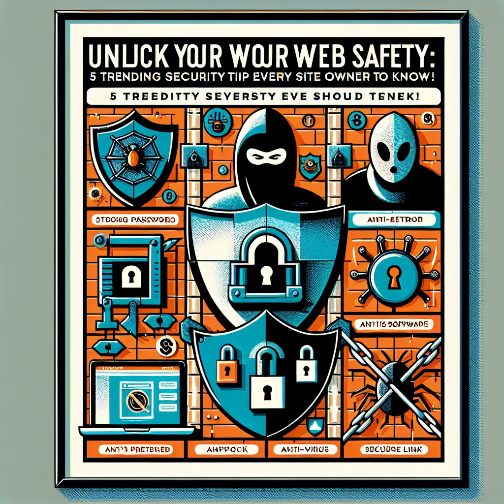 Unlock Your Web Safety: 5 Trending Security Tips Every Site Owner Needs to Know!