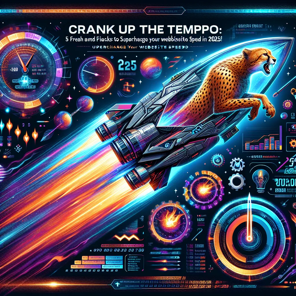 Crank Up the Tempo: 5 Fresh and Fiery Hacks to Supercharge Your Website Speed in 2025!