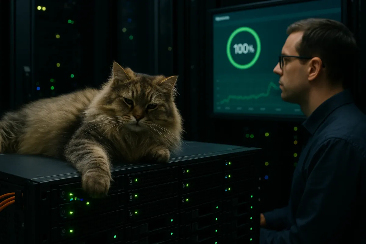 Your Servers Need Cat Energy: What Viral Fluffball Pics Teach You About Uptime