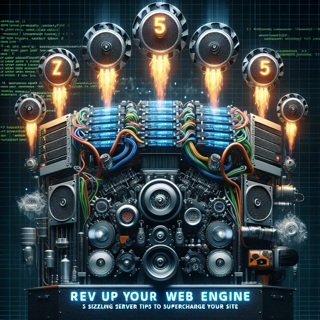 Rev Up Your Web Engine: 5 Sizzling Server Tips to Supercharge Your Site