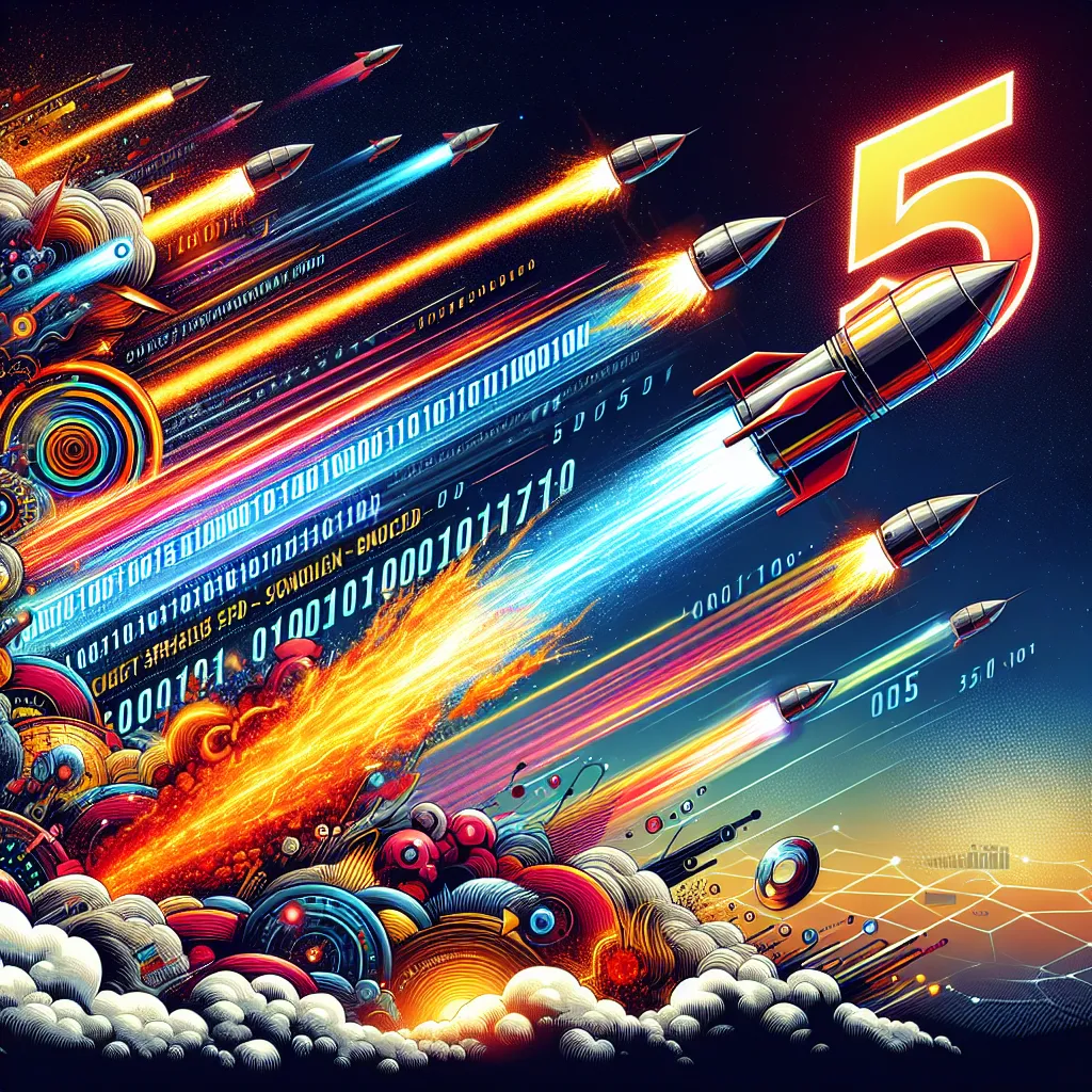 Unleash Your Website's Sonic Boom: 5 Fresh and Fiery Tips to Blaze through Digital Space!