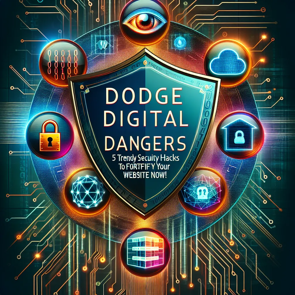 Dodge Digital Dangers: 5 Trendy Security Hacks To Fortify Your Website Now!