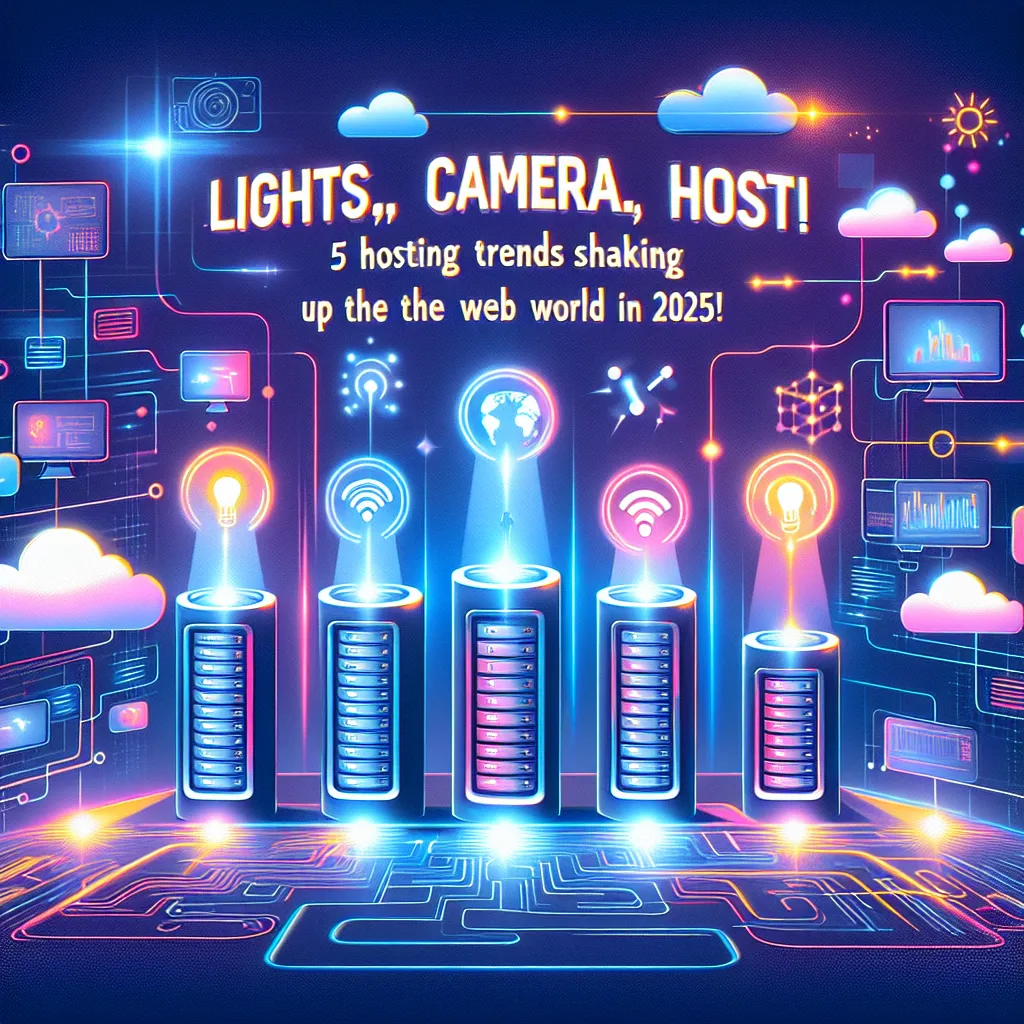 Lights, Camera, Host! 5 Hosting Trends Shaking Up the Web World in 2025!